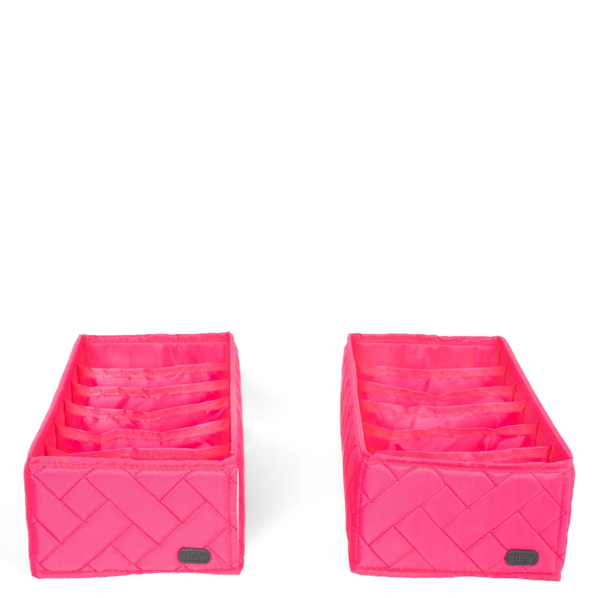 Dolly 2pc 6 Pocket Drawer Organizer - MAGENTA - Dolly2pk_Magenta_01